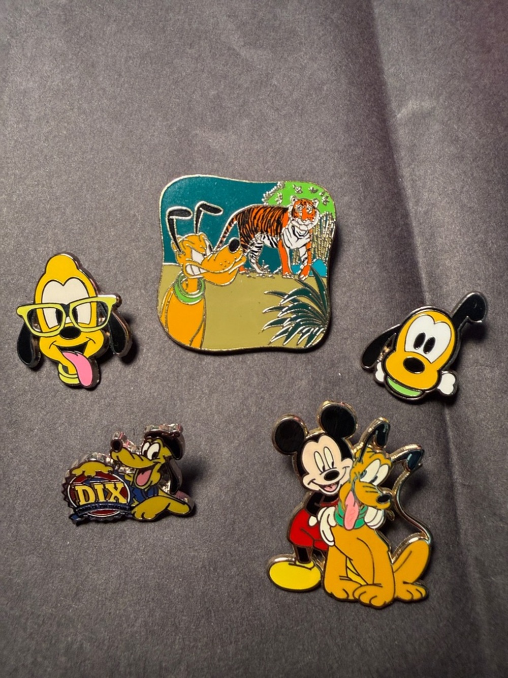 EUC Lot Disney Variety  Pluto Trading Pins